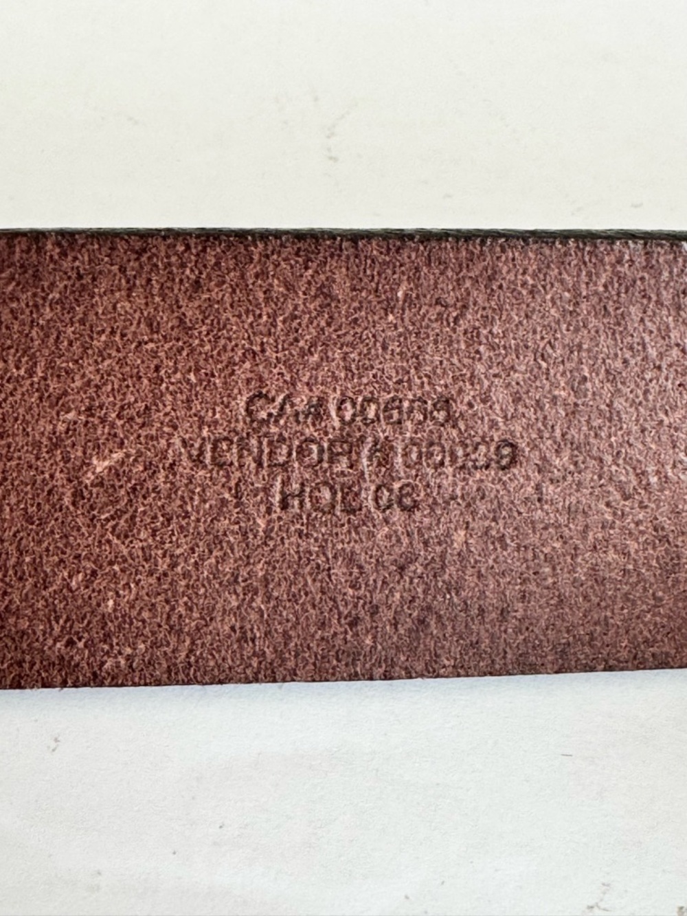 Genuine Brown Leather Eddie Bauer Women’s Belt w/ Oval Buckle- Large - Picture 9 of 13